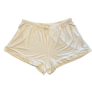 Eberjey NWOT Gisele Short PJ Bottoms White Size M